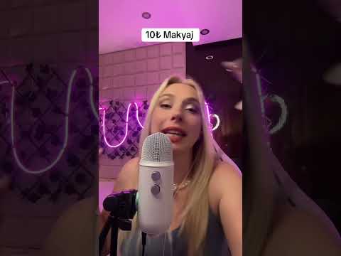 Makyaj Asmr sever misin? 💋#asmr #asmrsounds #asmrvideo #makeup #make #makeuptutorial #makeupartist