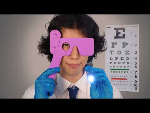 ASMR Comprehensive Eye Exam Roleplay (4K)
