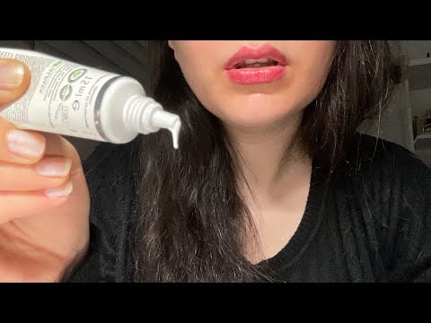 ASMR / Pıt pıt seslerle cilt bakımını yapıyorum roleplay💦 #asmr #türkçeasmr #roleplay 