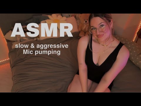 ASMR - From Above Mic Pumping | Gentle to Aggressive for Deep Relaxation 🛏️💤