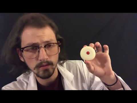 ASMR Red Blue & Green Cranial Nerve Examination