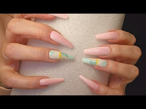 ASMR Fast Styrofoam Scratching | No Talking |Long Nails 