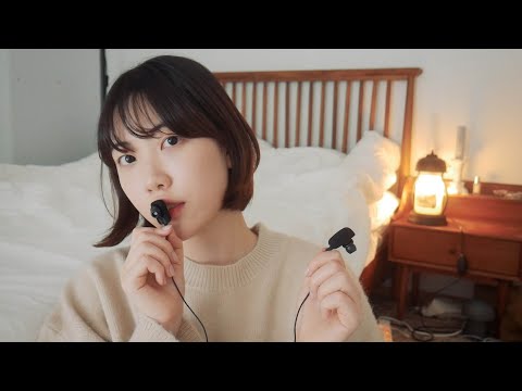 ASMR 이어폰마이크로 속닥속닥 위스퍼링 단어반복 / Whispering talking