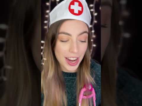 ASMR | Fast Medical Exam! | #shorts #asmr #asmrforsleep