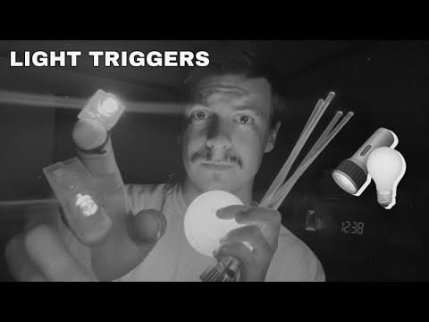 [ASMR] B&W Light Triggers | Visual ASMR