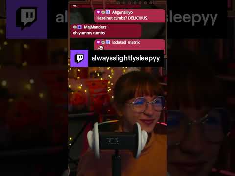 Hazelnut CRUMBS.  CRUMBS. #alwaysslightlysleepy #asmr