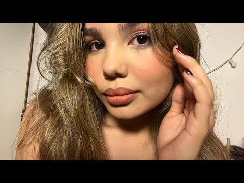 ASMR | MAQUIANDO e CONVERSANDO ❤️✨