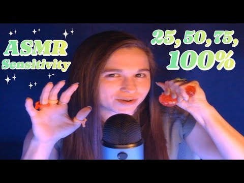 ASMR 25,50,75,&100% Sensitivity