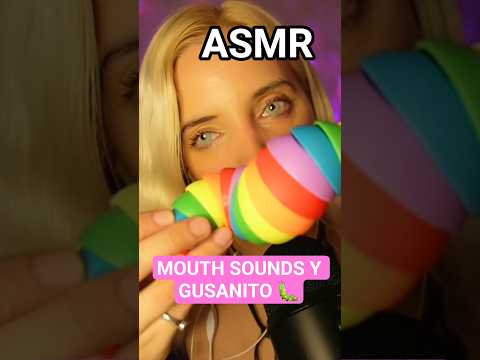 ASMR MOUTH SOUNDS Y GUSANITO 🐛 #asmr