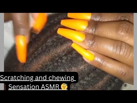 Ultimate ASMR Scalp Scratching  Crispy Chewing | PureTingles#ASMRRelaxation#ScalpMassage#ChewingASMR