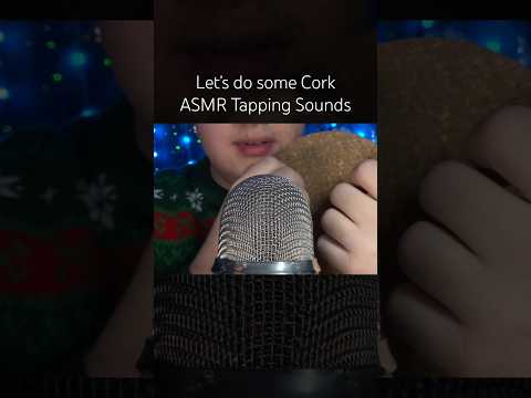 Cork ASMR Tapping Sounds! 🤎 #asmr