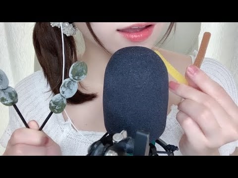 ASMR 凍らせたグミ達を食べる音 Sound of eating frozen gummies