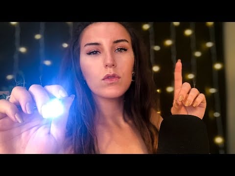 ASMR Light Sensitivity Exam