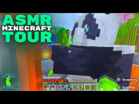 ASMR // MY MiNECRAFT REALM TOUR