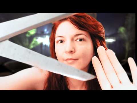 ASMR - Relaxing Haircut ✂️  with Up-Close Personal Attention (salon roleplay, soft-spoken)