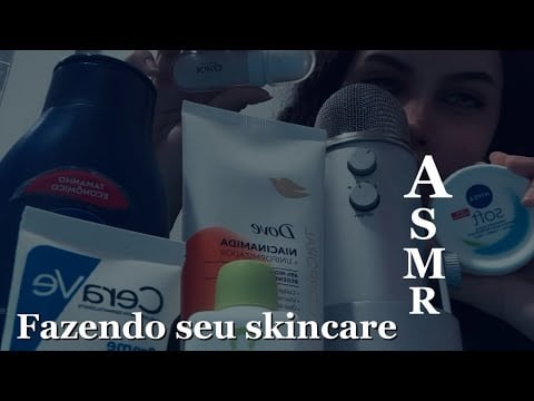 ASMR Fazendo seu skincare noturno 