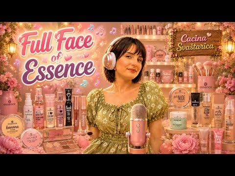 Asmr - Full face of Essence #essence #makeup 💤💤🌜🍀