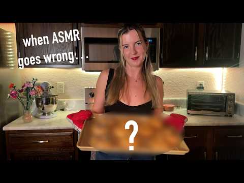 ASMR Bake with Me *spoiler alert i failed* (but it'll still relax you)