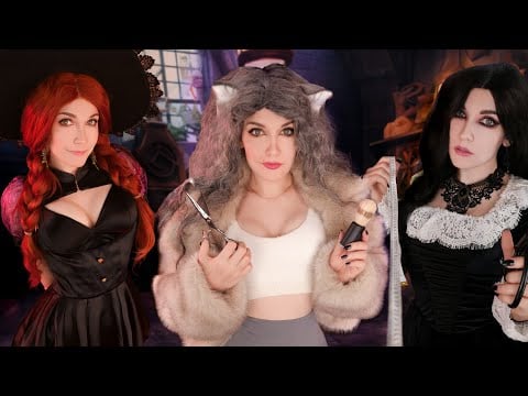 АСМР СПА 🔥✨[Косметолог, Парикмахер, Портной] 👻 ASMR Ghost Spa 🐺🧪 [Cosmetologist, Hairdresser]