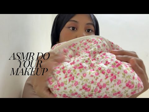 ASMR DO YOUR MAKEUP IN 2024 🎀🎀🐻 ( HI IM BACK!!)
