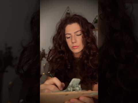 ASMR artista te desenhando