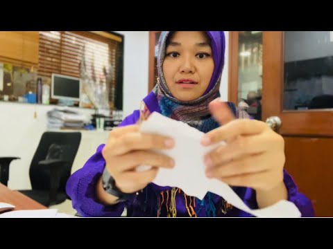 ASMR soft spoken - tearing up papers up close