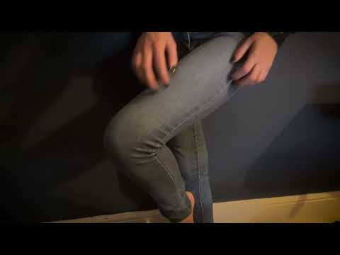 ASMR Denim Jean Levis Fabric Scratching ⚡️