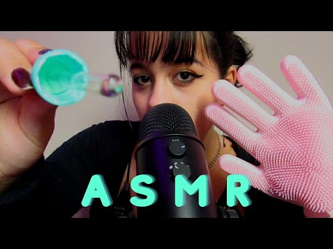 ASMR SONS DE BOCA + OBJETOS ALEATÓRIOS PRA TE FAZER DORMIR 😴