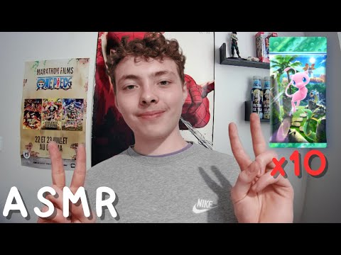 ASMR FR: On ouvre la nouvelle extensions Pokémon pocket