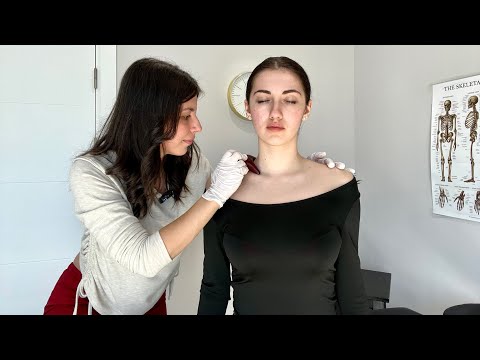 ASMR Neck & Spine Chiropractic Adjustments | Back Massage, Soft Spoken ‘Unintentional Style’