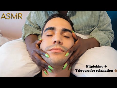 ASMR EXTREME Facial Triggers (with nails)
