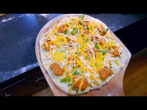 Homemade Ranch Recipe: How To Make Vegetarian Chicken Pizza