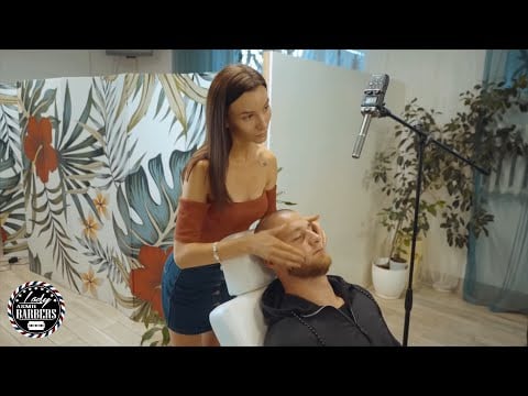 Silky Soft ASMR Massage by Barber Lady Adel for Men