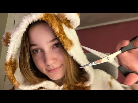 cutting your hair kinda chaotic 