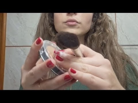 Asmr caseirinho narrado| me maquiando