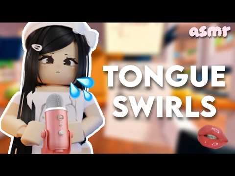 roblox asmr ★ brain melting tongue swirls 🧠💦🩷