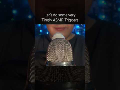 Let’s do some very Tingly ASMR Triggers! 🤍 #asmr