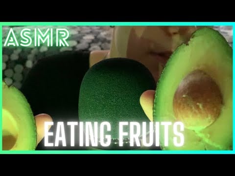 ASMR - Eating Sounds 😋 🥑 (Mouth Sounds, Whispering and Soft Breathing)