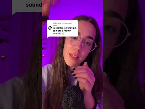 Adoro! 🥹💜 #asmr #relax #triggersforsleep #tingles #visualtingle