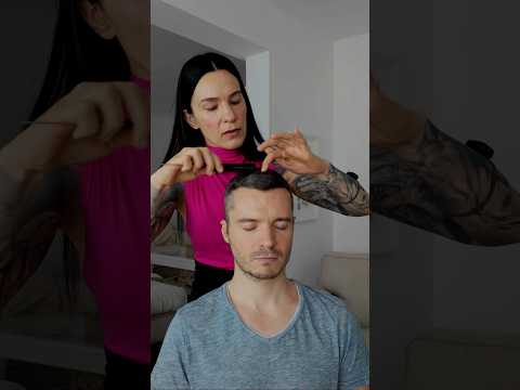 Combing and hairline check