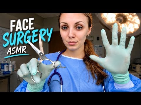 ASMR Face Surgery! 😷 (Chaotic)