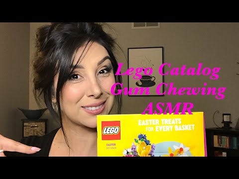 Lego Catalog/ Gum Chewing ASMR