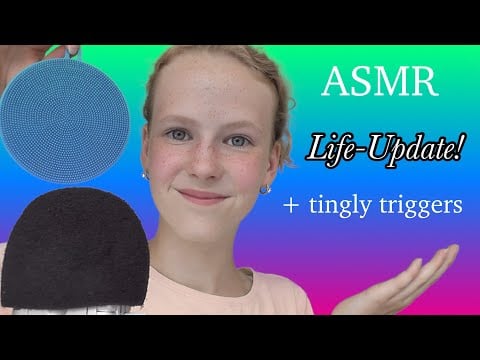 (ASMR) life update & triggers 🗣🤍