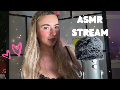 candynugget ASMR sleepy triggers livestream 🌙⭐️❤️