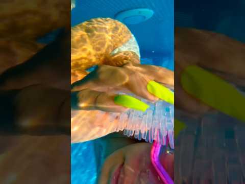 Wet Scalp Massage ASMR | Immersive Water Triggers 💦 #asmr #pool #summer #underwaterasmr #diving