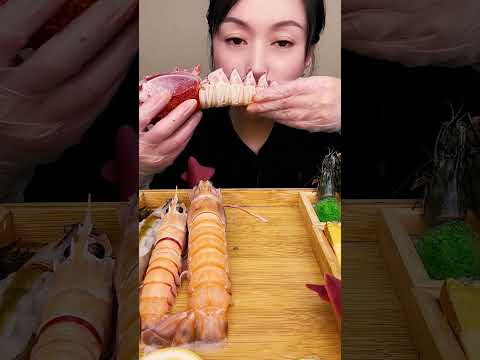 🦐🥢 Seafood feast tasty live bites #SeafoodFeast #LiveSeafood