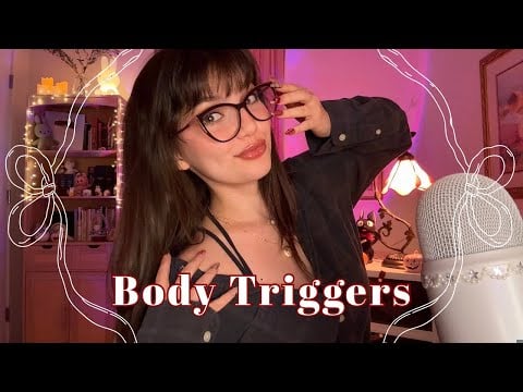Fast and Aggressive ASMR BODY TRIGGERS, Collarbone Tapping, Mouth Sounds, Hand Sounds,  Rambles