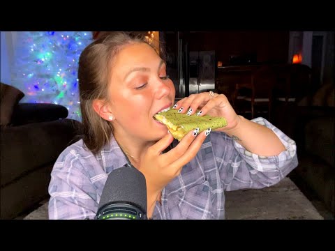 ASMR| LATE NIGHT SNACK + WHISPER RAMBLE