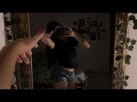 ASMR NO ESPELHO ✨