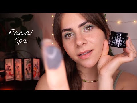 ASMR Facial Spa nach einem Anstrengenden Tag 🤍 | Roleplay